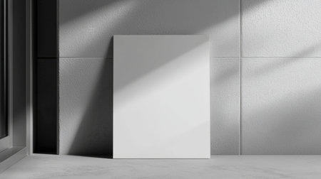 Grey Glass Creative Blank Sheet Design Template.の素材