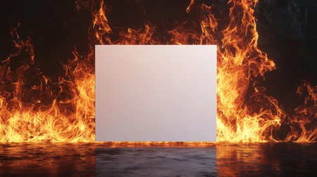 Inferno Creative Blank Sheet Design Template.の素材