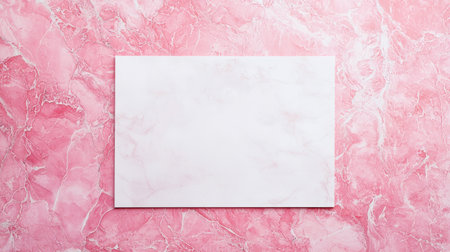 Pink Marble Creative Blank Sheet Design Template.の素材