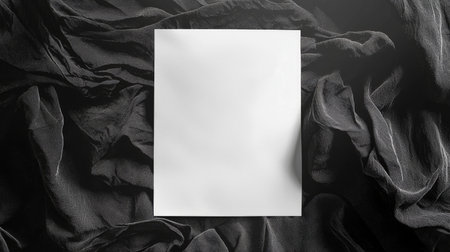 Silhouette Art Creative Blank Sheet Design Template.の素材