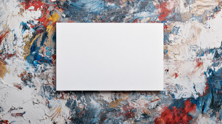 Venetian Plaster Creative Blank Sheet Design Template.の素材