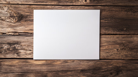 Wooden Walnut Creative Blank Sheet Design Template.の素材