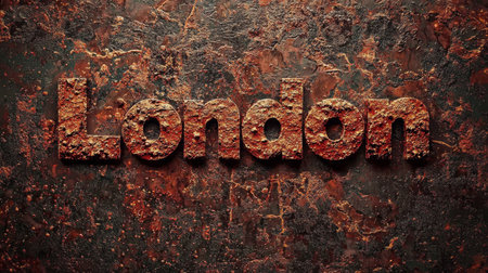 Mars London City symbol art poster.の素材