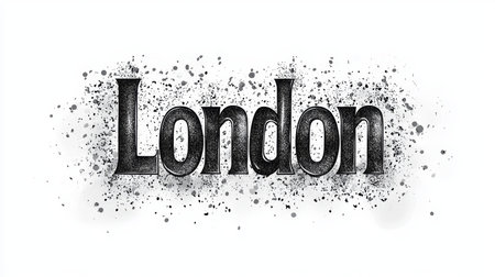 London City symbol art poster Minimalist Drawing.の素材