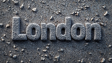 Pumice Stone London City symbol art poster.の素材