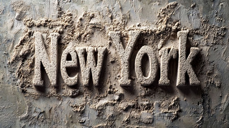 Pumice Stone New York City symbol art poster.の素材