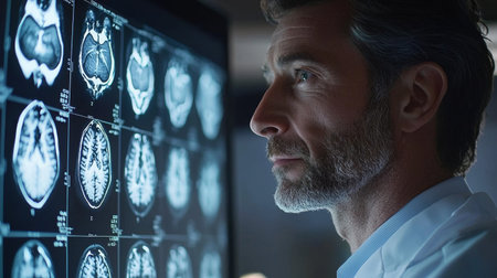 Photorealistic AI-powered radiology analysis in diagnosticsの素材