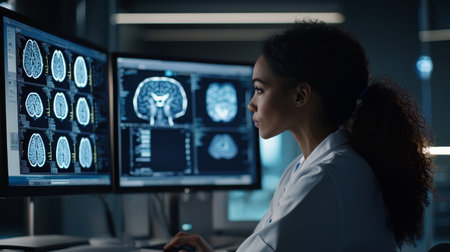 Photorealistic AI aiding in the early detection of Alzheimers diseaseの素材