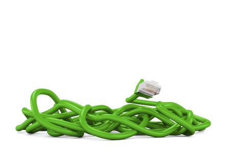 green cable clutter