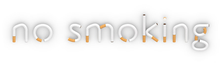 text no smokingの写真素材