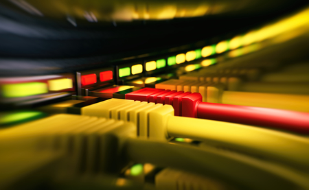 3D illustration - Internet trouble