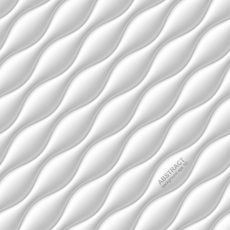 Seamless wavy white backgroundのイラスト素材