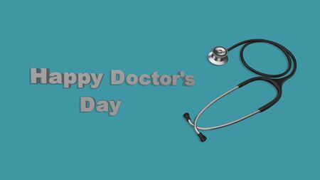 international doctors day 3d illustration.3d render of Happy Doctor`s Dayの写真素材