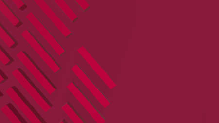 3d render abstract line for design background