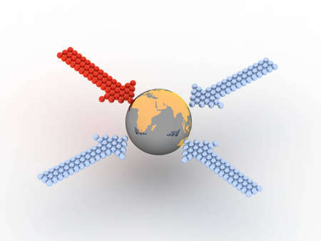 business competitionの写真素材