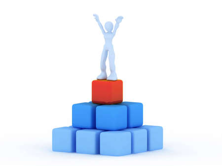 competition conceptの写真素材