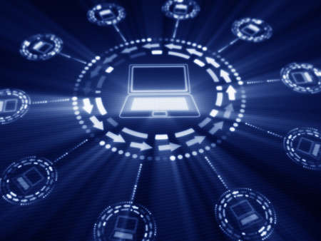 Internet conceptの写真素材