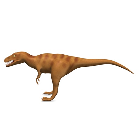 3d render of prehistoric dinosaurの写真素材