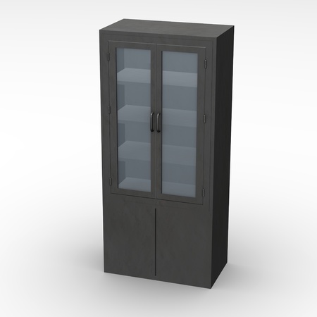 3d render of cup boardの写真素材