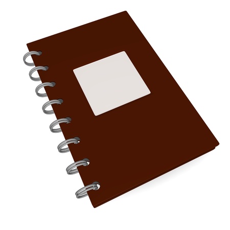 3d render of photo albumの写真素材