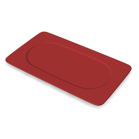3d render of food plateの写真素材