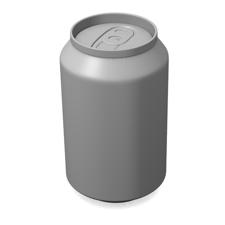 3d render of can for drinkの写真素材
