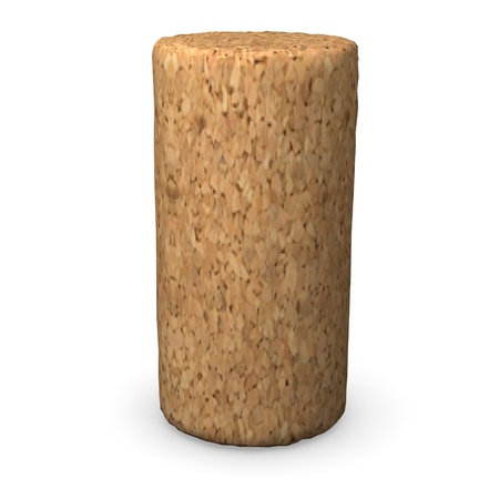 3d render of bottle cork の写真素材