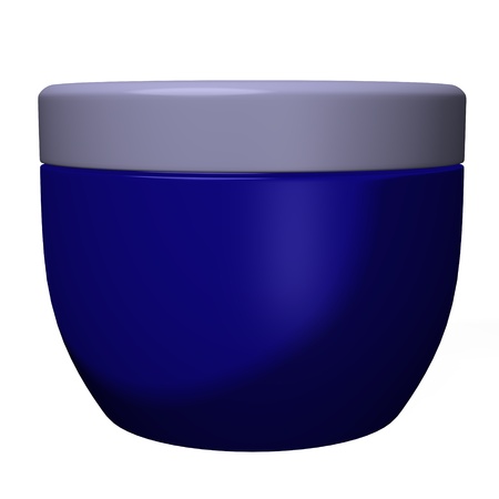 3d render of creme box の写真素材