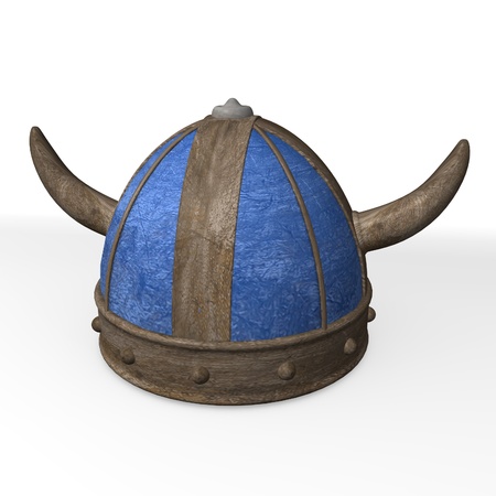 3d render of old helmet の写真素材