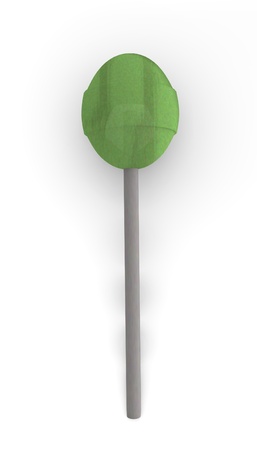 3d render of lollipop candyの写真素材