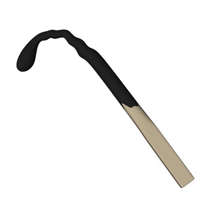 3d render of matches (fire making tool)の写真素材
