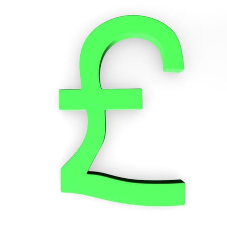 3d render of pound symbol の写真素材