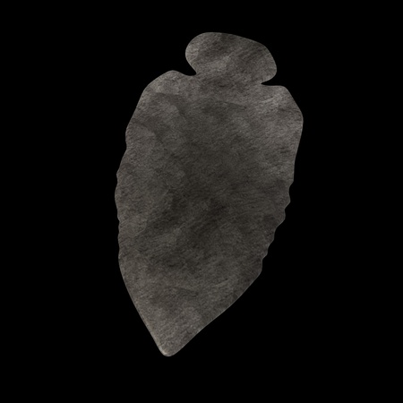 3d render of prehistoric tool の写真素材