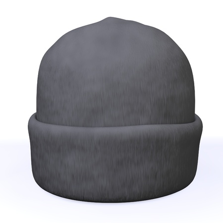 3d render of winter cap の写真素材