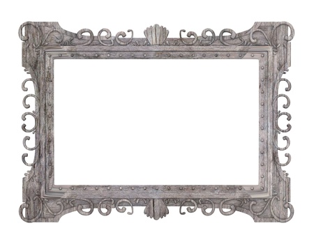 3d render of painting frame