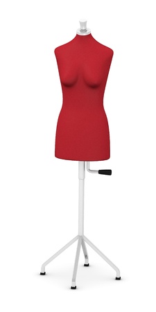 3d render of shop dummyの写真素材