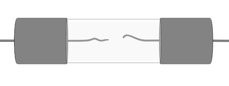 cartoon image of electric fuseの写真素材