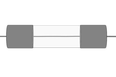 cartoon image of electric fuseの写真素材