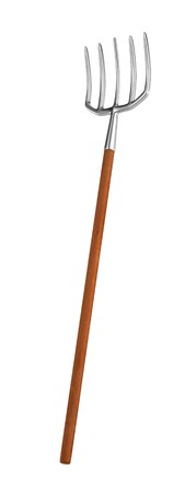 realistic 3d render of pitchforkの写真素材