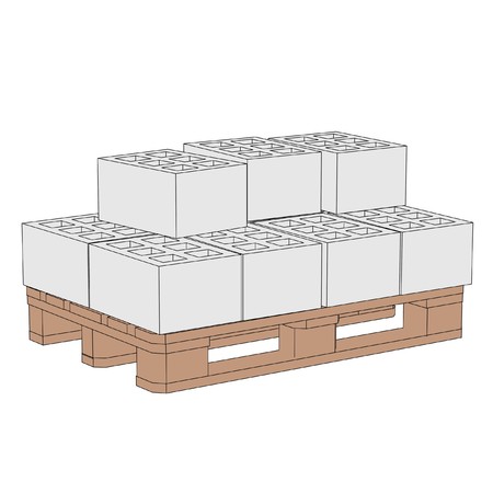 cartoon image of construction materialsの写真素材