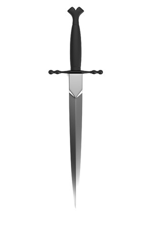 realistic 3d render of daggerの写真素材