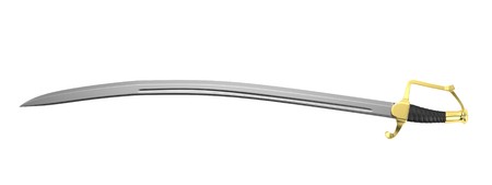 realistic 3d render of sabre