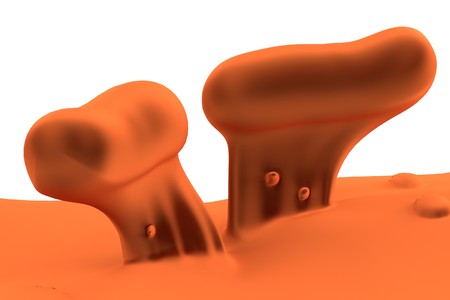 realistic 3d render of EHECの写真素材