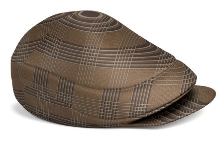 realistic 3d render of summer hat