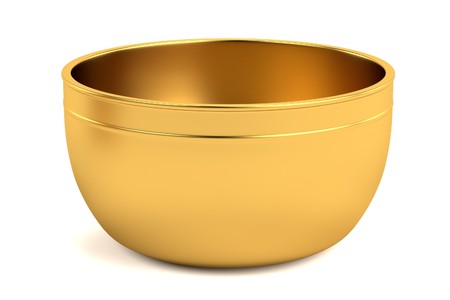 realistic 3d render of antique potの写真素材