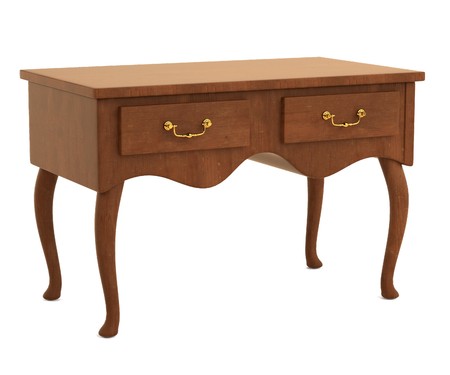 3d render of baroque furniture