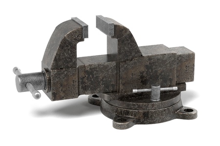 3d render of vice toolの写真素材