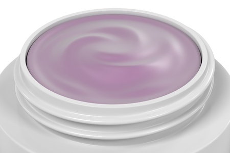 3d rendering of creme boxの写真素材