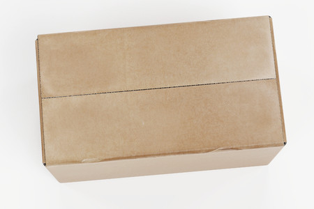 Realistic 3D Render of Carboard Boxの写真素材