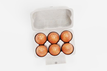 Realistic 3d Render of Egg Box